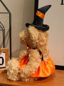 1 szt. Romantyczna pluszowa lalka w kształcie róży z motywem walentynek, lalka do dekoracji domu na święta, prezent na urodziny matki z różą, prezent na ukończenie studiów doktoranckich, pluszowy miś na Halloween