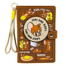 TOM AND JERRY. 1 件汤姆和杰瑞粘性毡笔记本，汤姆猫、杰瑞鼠、斯派克狗可爱毡笔记本，活页笔记本经典动画人物封面笔记本，优雅的工艺品新奇小册子生日礼物、节日礼物、派对礼物、圣诞礼物，适合送给粉丝、家人、朋友、办公室成年人、学生返校[官方授权]