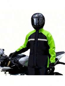 بدلة مطر مقاومة للماء وبنطال، بدلة مطر أنيقة للركوب في العواصم المطيرة للرجال، ملابس مطر للدراجات النارية