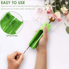 Rose Thorn Stripper - Efficient Flower Leaf Remover, Easy-To-Use Cleaner Cutter For Home & Garden Flower Arranging Flower Thorn