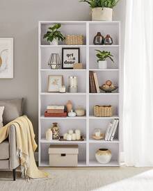 VASAGLE Bookcases - 白色 - 查看 6