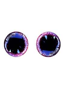16pcs 14mm 3d Sparkling Safety Eyeballs, Diy Eyes For Crochet, With Bowl Washers, Moon Crochet Amigurumi Eyeballs, For Crochet Animal Craft Eyeballs, Plush Crochet Eyeballs For Craft Halloween Decorations - Multicolor - View 29