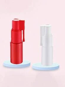 1件装粉末喷雾瓶旅行塑料喷雾瓶便携式可填充指甲闪粉厨房胡椒喷雾瓶音乐球粉末喷雾转移瓶 - 彩色 - 查看 3