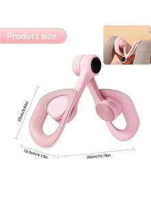 Thigh Master, dispositivo de ejercicio mejorado para fortalecer el piso pélvico, entrenador de glúteos para mujeres, reductor de muslos, equipo de ejercicio para los músculos internos de los muslos para usar en casa. - Rosa - Ver 9