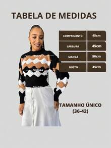 Striped Cropped Top Knitted Modal Office Daily Home Travel - Black With New Beige - View 5