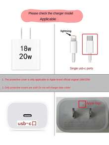 4 件套时尚 Dollar Hero 图形手机充电器保护壳、数据线整理器配件 - 20W/18W 充电器适配器、适配器头盖，兼容 Apple 11/12/13/14/15/16/13promax/16promax Nan 充电器保护器充电器外壳手机配件 - 黑色 - 查看 5