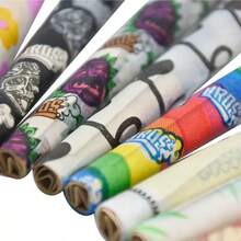 8pcs/Box Random Pattern Pre-Rolled Cigarette Filter Tips, New Design, Healthy & Household Items, Tobacco Accessories, Rolling Papers And Tubes, Paper Material - Random Colors and Styles - View 8