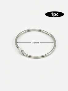 10/50 Pack Loose Leaf Binder Ring, Binder Rings 1 Inch, Binder Rings, Book Rings, Metal Rings For Index Cards, Rings For Flash Cards, Index Card Rings, Paper Rings, Small Binder Ring, Book Ring School Supplies,Back To School