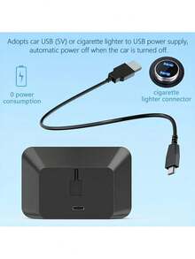 Speedometer HUD Display, Upgraded Clear Font And Plug-In Ready Installation - Batteryless Dashboard Upgrade Suitable For All Cars, Km/H Real-Time Speed Monitoring, Easy-To-Read Digits, Durable Digital Screen