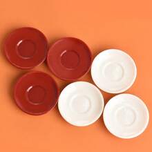 迷你圣诞咖啡杯娃娃屋咖啡厅桌面摆件仿真咖啡下午茶圣诞老人麋鹿圣诞树图案款式随机 - 彩色 - 查看 10