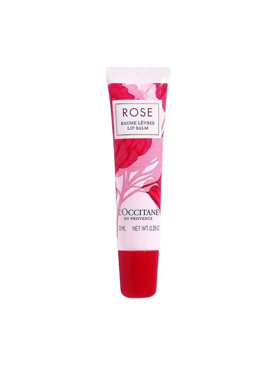 L'Occitane Rose Lip Balm, Moisturizing, Repairing Lip Lines - 12ml - View 1