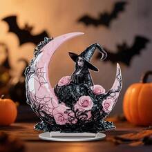 Pink Series Halloween 2D Acrylic Ornaments Ornaments - trắng - Xem 4