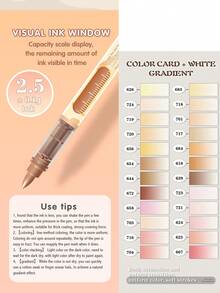 Straight Liquid Acrylic Marker, Adult Drawing Pen, Drawing Paint Doodle, Coloring Combination, Professional Drawing Tools, Holiday Gift Easter Doodle