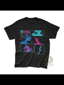 TV Girl Exclusive T-Shirt - Unisex Music Band Merch - Music Apparel Gift - French Exit Album Tee - màu đen - Xem 1