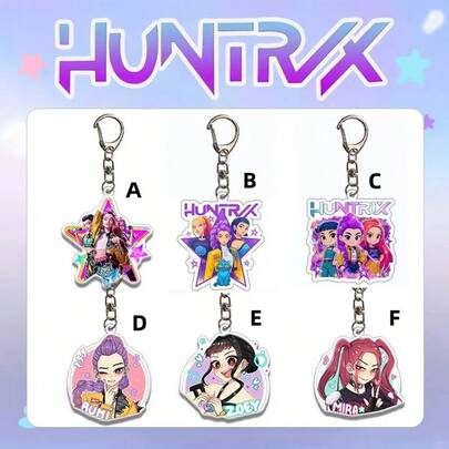 سلسلة مفاتيح كرتونية أنمي، سلسلة مفاتيح أكريليك أنمي الوجه معلقة، إكسسوار سلسلة مفاتيح فاخرة للحقائب، هدية لعشاق الأنمي للعائلة والأصدقاء، هدية عيد الميلاد/عيد الهالوين/