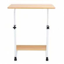 Mobile Over Bed Chair Table Hospital Overbed Height Adjustable Laptop Tray Stand - 60x40cm / 23.6x15.7in - View 6