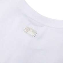 MLB Tricou unisex supradimensionat cu buzunar monoton, tip denim, casual, confortabil, de zi cu zi, tricou cu mânecă scurtă pentru sporturi în aer liber