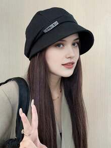 Women's 3-In-1 Bucket Hat, Fashionable Beret Visor Cap For Casual Wear, Suitable For Shopping, Outings And Travel In Autumn/Winter