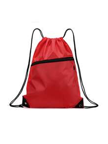 Personalized Initial & Name Drawstring Backpack, Sports Bag, Swimming Bag, Gym Bag, After School Club Bag Multi-Functional, Ornamental Exquisite, Stylish, Modern, Colorful, Contracted, Casual Custom, Unique, Gift, Personalized Gifts, Cute Baby Ideal Gifts For Him Family, Friends, Daughter, Son, Her For Birthdays - Multicolor - View 13