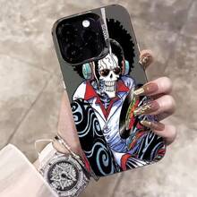 Adecuado para funda de teléfono móvil  11/12/13/14/15/16 Pro Max Plus, todo incluido, silicona máxima, borde , nuevo modelo, patrón de sombrero de paja5 - Colores mixtos - Ver 1