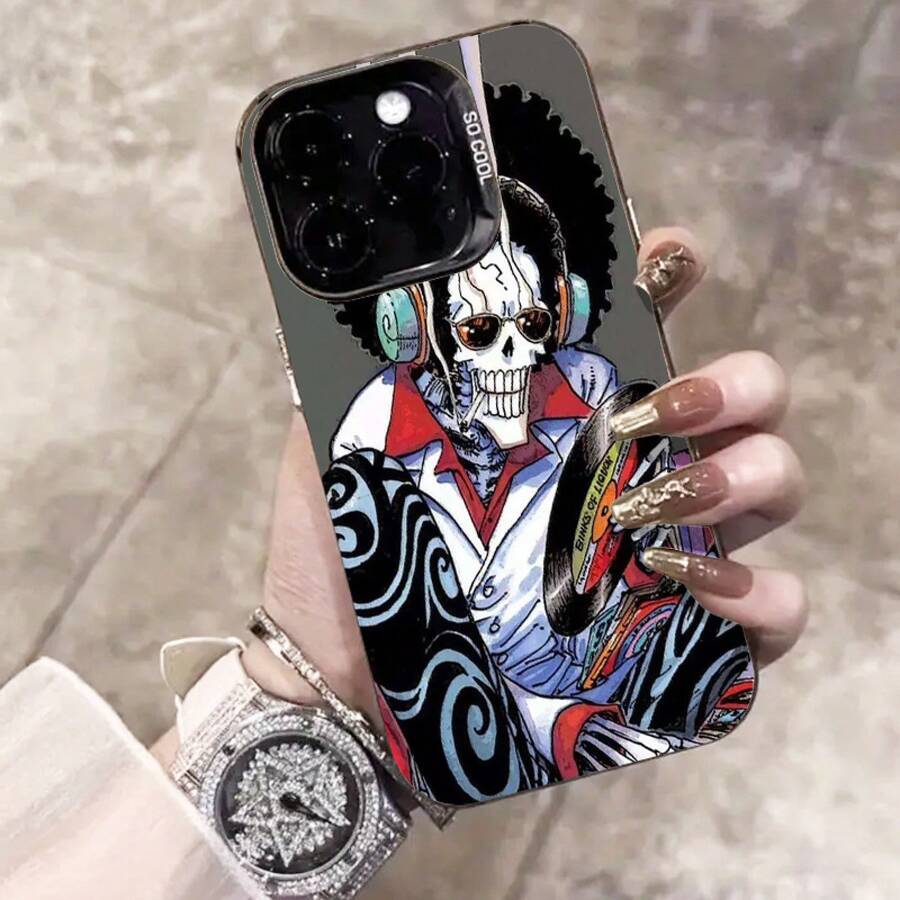 Adecuado para funda de teléfono móvil 11/12/13/14/15/16 Pro Max Plus, todo incluido, silicona máxima, borde , nuevo modelo, patrón de sombrero de paja5 - Colores mixtos - Ver 1