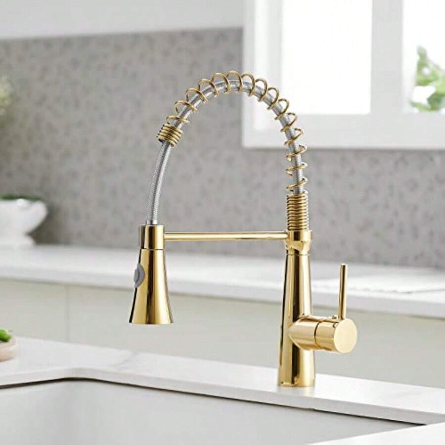 Kitchen Faucet - Ubinetto Da Cucina Oro - View 1
