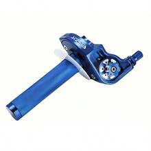 22 mm (7/8 po) Poignée d'accélérateur de moto, assemblage d'accélérateur à torsion rapide en alliage d'aluminium usiné, convient pour CRF CR YZ EXC SSR TTR DRZ DR RM CRF50 XR50 50 70 110 125 230 250 Moto tout-terrain - A - Voir 16