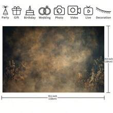 1 tấm phông nền chụp ảnh 2D phẳng màu nâu bằng polyester - Phông nền vải polyester, thích hợp cho chụp ảnh chân dung và ảnh cận mặt, băng rôn tiệc, trang trí sự kiện, thiết kế liền mạch, phông nền thời trang, kết cấu mịn, chất liệu bền, đạo cụ chụp ảnh, lập kế hoạch sự kiện, người có ảnh hưởng trên mạng xã hội. Màu sắc có thể thay đổi tùy thuộc vào điều kiện ánh sáng, sản phẩm thực tế nhận được sẽ được ưu tiên. - Nhiều màu - Xem 4