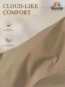 1 chiếc ga trải giường cotton 100% màu nâu cà phê, có độ sâu lớn, mềm mại, thoáng khí, thích hợp cho phòng ngủ, sử dụng được quanh năm. Ga trải giường mềm mại và thoáng khí, phù hợp với mọi kích cỡ giường - đơn, đôi, cỡ lớn, cỡ Queen. Độ sâu ga trải giường lên đến 11,8 inch, thích hợp cho giường ngủ, ký túc xá. - Cà phê nâu - Xem 5