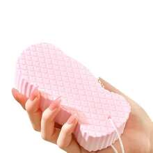 2pcs Magic Exfoliating Bath Sponge, 3D Super Soft Exfoliating Bath Sponge, Skin Friendly And Reusable, Alternative To Exfoliating Gloves, Random Color. - Nhiều màu - Xem 7