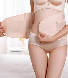 Women Waist Trainers - Apricot - View 3