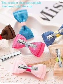 200/100/50 piezas Pinzas para el cabello de caimán de metal de un solo diente, pinzas planas de caimán a granel en color plateado para lazos y manualidades, suministros DIY para hacer accesorios - Plateado - Ver 6