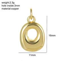 1 Piece Of Gold Gloss 26 Initials A-Z, DIY Pendant Keychain And Bag Accessory, Suitable For Ladies And Girls As A Fashionable Accessory, Gift For School, Graduation Season And Holidays