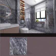 10/20 Tấm ốp tường bằng đá cẩm thạch bóc ra và dán, gạch ốp tường giả đá cẩm thạch, lý tưởng cho: Nhà bếp, Phòng tắm, Phòng khách, Phòng ngủ, Lò sưởi, Gạch ốp tường phòng tắm - Nhiều màu - Xem 10