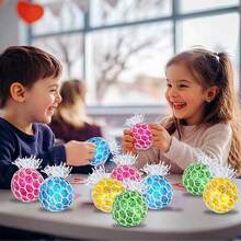1/2/6/12/36 PIEZAS Pelotas antiestrés Fidget, juguetes antiestrés Squeeze Balls para niños y niñas, premios escolares, regalos de fiestas, juguetes Squish Fidget, regalos de fiesta de cumpleaños, relleno de bolsas de regalo, relleno de piñatas, relleno de bolsas de regalos, estilo y color aleatorios