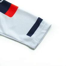 ETIXXL Men's Quick-Dry Cycling Jersey - Breathable, Moisture-Wicking Long Sleeve MTB Shirt With V-Neck For Biking & Outdoor Sports - Multicolor - View 4