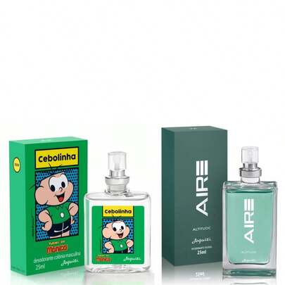  Kit Colônia  Cebolinha + Aire Altitude 25ml - Jequiti