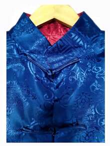 男士中国龙衬衫功夫外套中国新年唐装男士传统中国服装夹克汉服男装