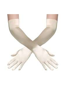 D EXCEED 1/3 Pairs Of Women's Long Gloves - Elegant Accessory - Perfect For Bridal Looks, Art Deco Themed Weddings, Vintage Tea Parties, Garden Soirees, Classic Formal Dinners And Opera Performances​ - Multicolor - View 20