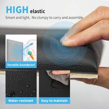 5/10pcs Soft Cushion Headboard, Wall-Mounted And Peel-Off Ready-To-Attach Headboard, Background Wall Decorative Board, Soundproof DIY Wall Board, Modern Bedroom Design Wall Board,3D Wall Board