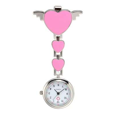 Reloj De Bolsillo Metal Broche Para Enfermera Ángel De Amor