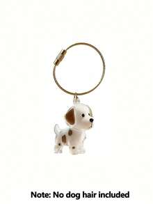 1 件/4 件透明塑料宠物毛发收纳盒（尊敬的客户，请在做出购买决定之前仔细查看产品视频和细节的实际照片。）（4 件套包括镊子。），胶囊设计便携式钥匙扣，宠物主人全年必备，狗毛收集钥匙扣，宠物毛皮钥匙扣透明瓶，便携式记忆胶囊，用于宠物毛发纪念品 - 彩色 - 查看 27