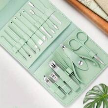 Professional Manicure And Pedicure Set, Stainless Steel Nail Clippers Set, Face, Nail And Toe Trimming Tools, Household Supplies.