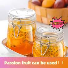 Airtight Food Storage Containers 2/3 Packs - 500ml/750ml/1000ml Thick Glass Jar With Locking Lids, Leakproof Dry Food Canister For Tea Coffee Flour Honey | Reusable Pantry Organizers, Kitchen Jars + Chalkboard Labels (Buy 1 Set Get Free Bonus)