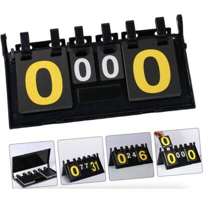 Placar De Mesa Manual Marcado de Pontos Esportes Futebol Volei Tenis de Mesa