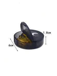 1 Set Of 7-Day Portable Pill Storage Box (7 Dispensing Boxes+1 Storage Box),Medicine Box,Pill Holder, Pill Container, Candy Box Pill Organizer, Pill Box, Pill Case, Multi-Color Travel Medicine Storage Container With Compartments, Used For Organizing Morning/Afternoon/Evening Medicines, 21 Grid Black Medicine Box Classification Box, Portable Medicine Box Plastic Sorting Box - Multicolor - View 21