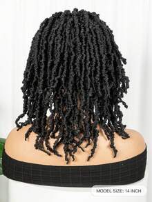 Short Knotless Braided Wigs For Women Box Braid Wig Full Double Lace Bob Braided Lace Wigs