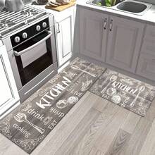1 tấm thảm sàn nhà bếp, thảm thoát nước Polyester, thích hợp cho nhà bếp, phòng khách, lối vào, ban công, trang trí nhà cửa, chống bẩn, quán cà phê, quán bar, ngày lễ, tiệc tùng, phòng ngủ, trang trí phòng tắm - Nhiều màu - Xem 6