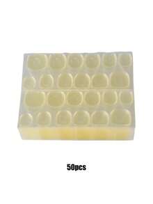 12片/288片 或 50片/1200片 超强粘性指甲凝胶贴，隐形、超薄、防水、透气双面指甲贴纸