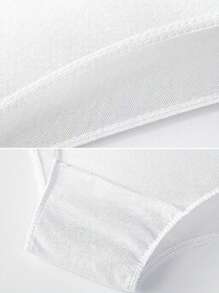 5条装一次性女士内裤，透气亲肤，柔软舒适，高弹力，无痕，适合户外、产后、旅行，随机包装，适合各种体型